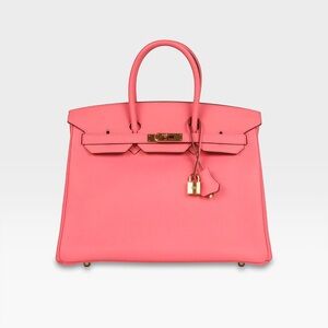 Hermès - Birkin 35 - Rose Lipstick Togo